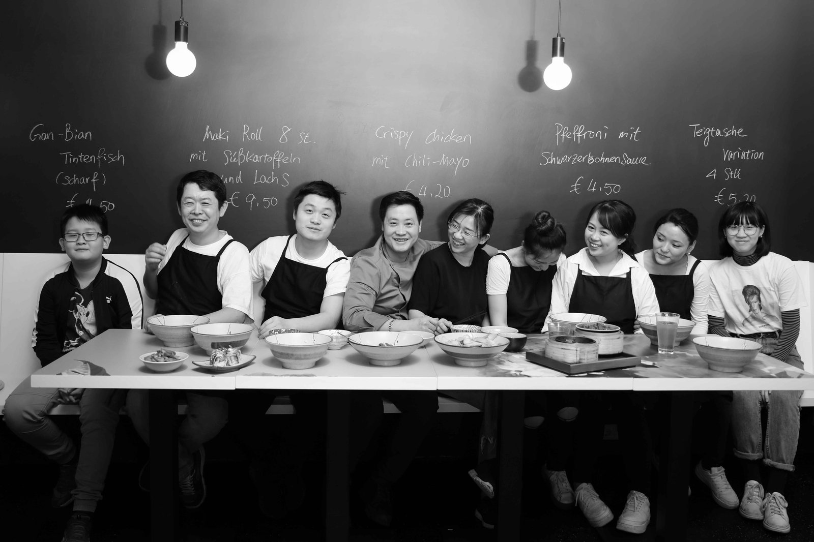 Das Team von Liwei's Kitchen